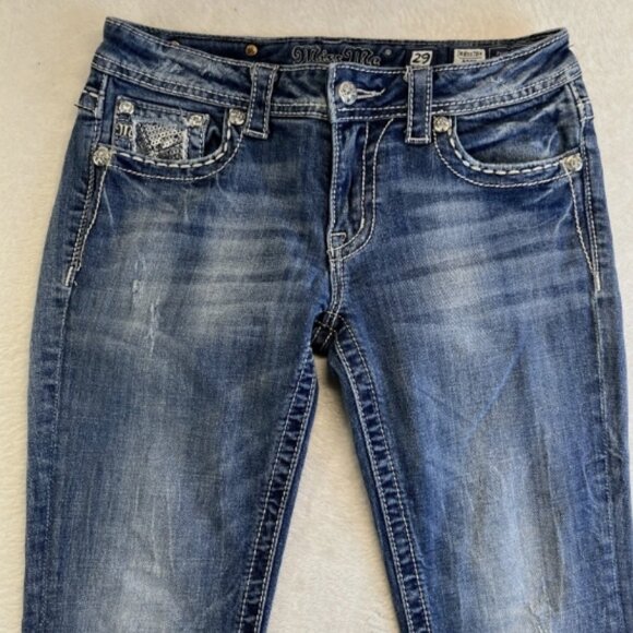 Miss Me Low Rise Bootcut Jeans - Picture 2 of 7